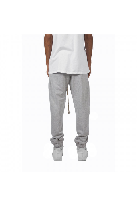 MNML Sweatpants Raw Pleated Grey